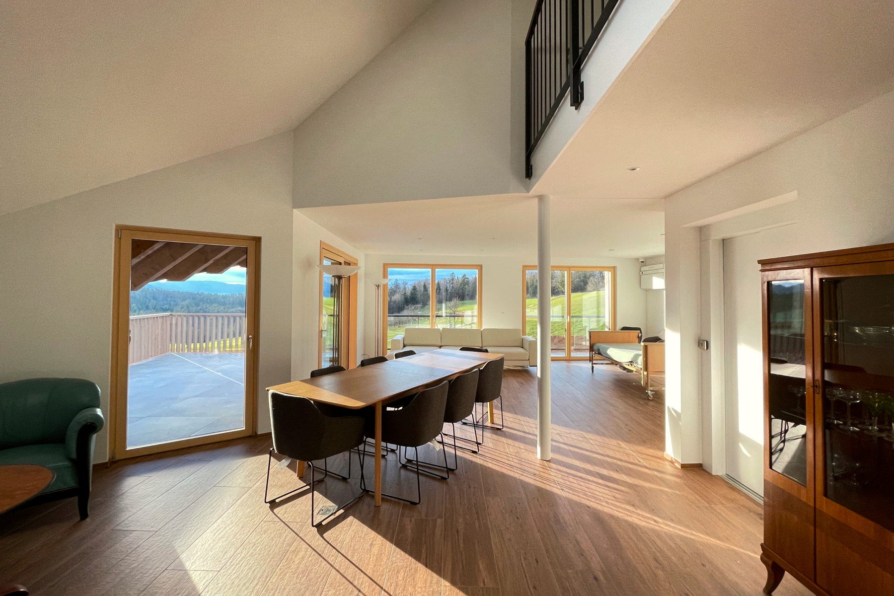 Pegasos Swiss Association building interior in Switzerland